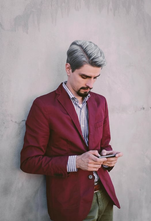 a portrait of a person enhanced with cool silver hair coloration, featuring controlled brightness, fine strand visibility, natural hairline edges, and consistent lighting behavior