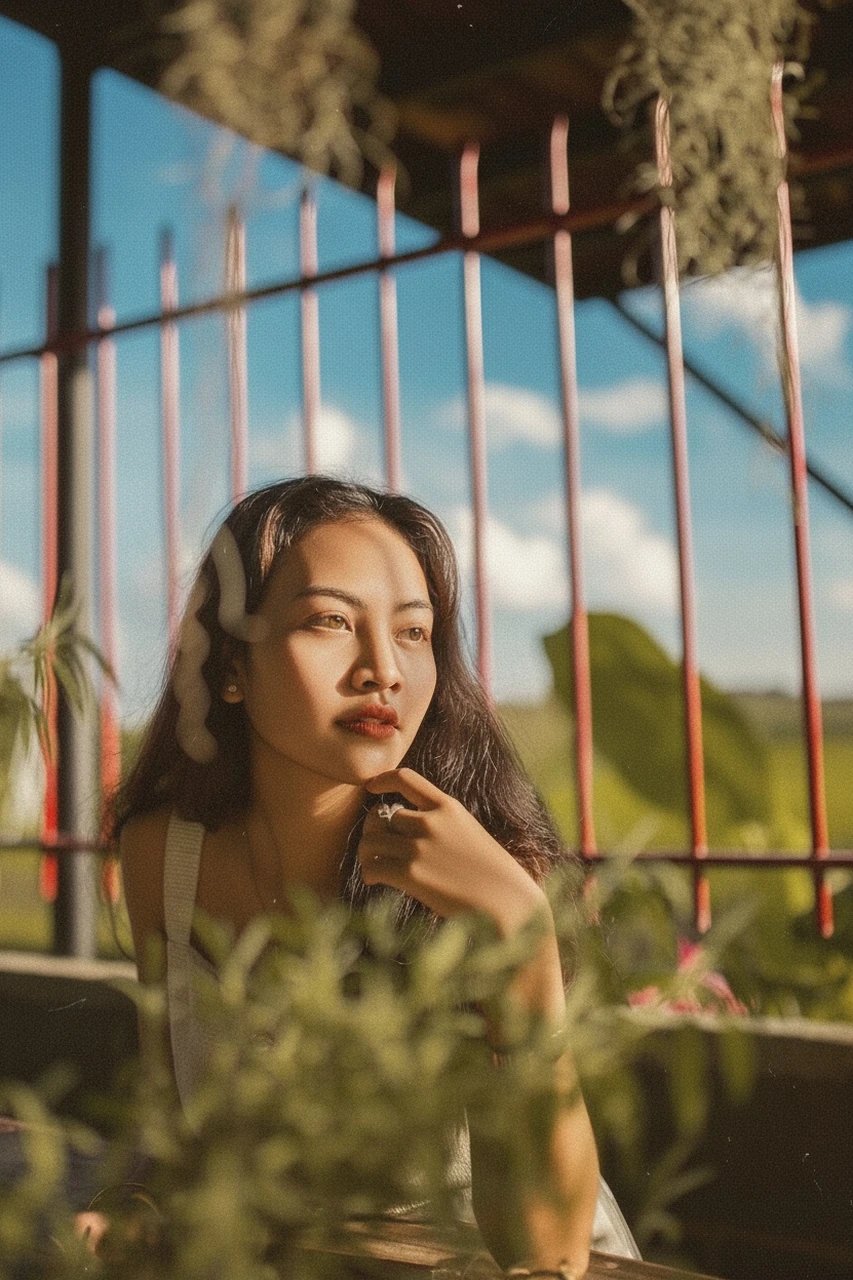 Retro filter user case - create nostalgic portraits for social media, memory albums, and aesthetic edits