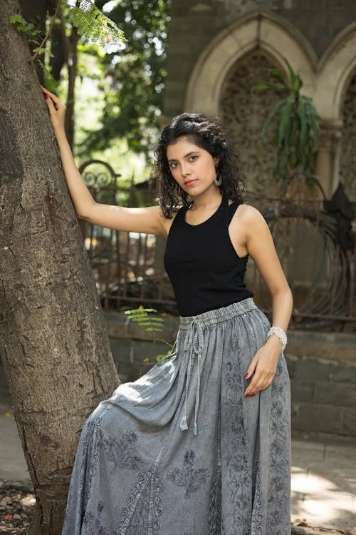 Streetwear Outfits filter before photo - neutral portrait before transformation