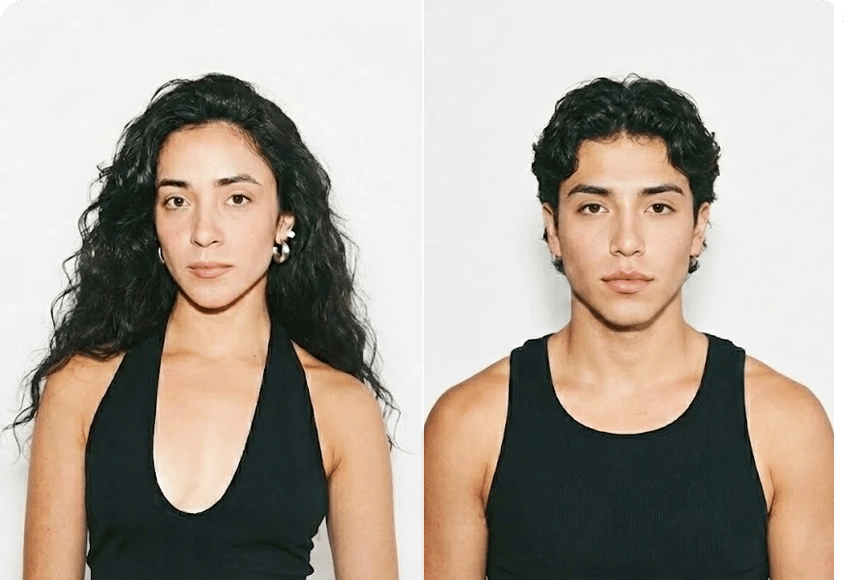 "Filtro de cambio de género"