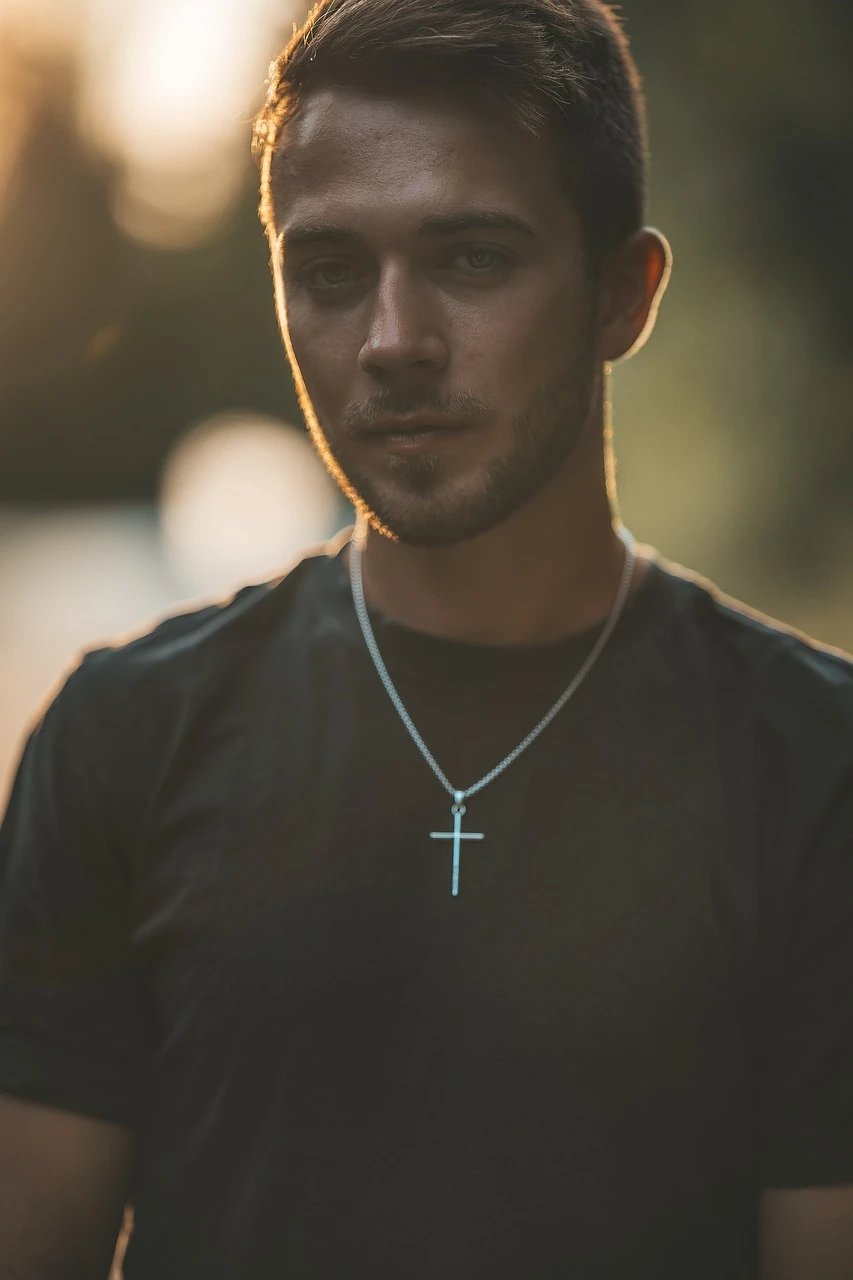 AI mugshot filter before photo - outdoor photo before mugshot style rendering