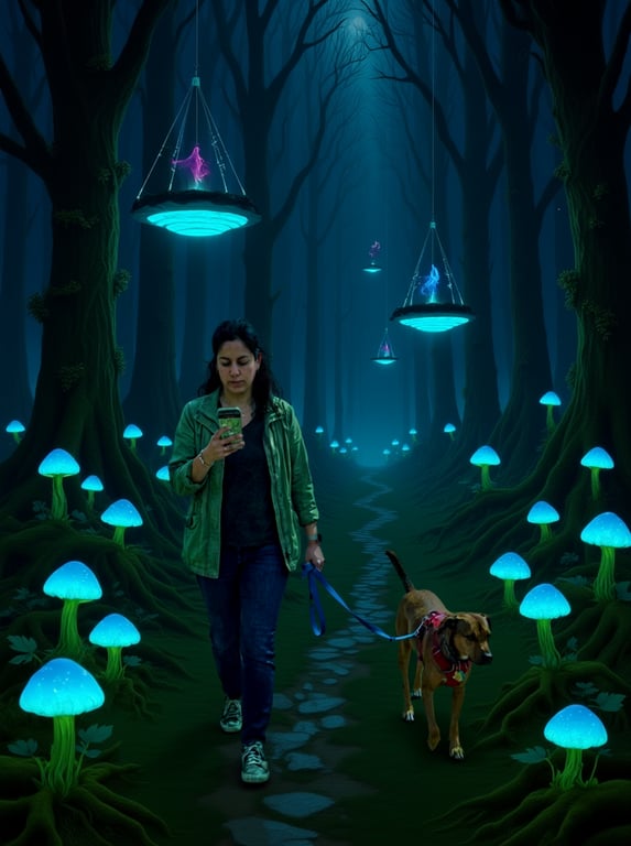 Convert this everyday park wal...