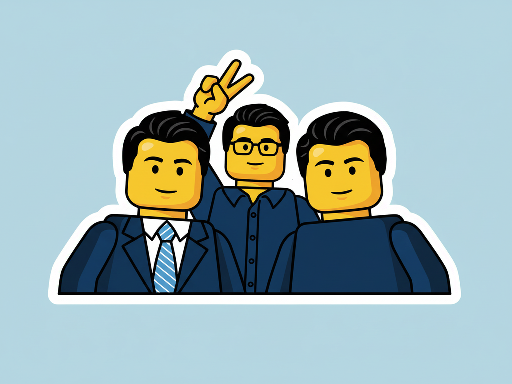 Reinterpret the three people a...