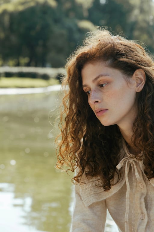 create a braided hairstyle that has a mix of tight, clean sections and loose, flowing pieces, balancing structure with organic movement for an effortless yet polished look