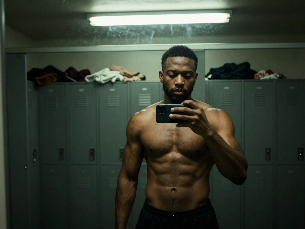 Turn this gym mirror selfie in...