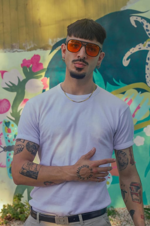 Convert the original person into a Hello Kitty parallel world plush character with a cat face. Preserve pose and outfit shape, render the character as a soft plush toy with rounded forms, fuzzy fabric texture, stitched-like edges, and gentle pastel colors, styled like official Sanrio plush merchandise.