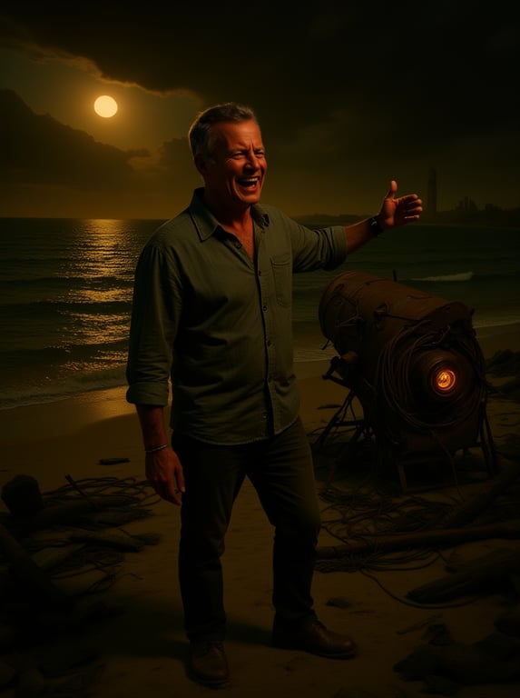 Transform this generic beach v...