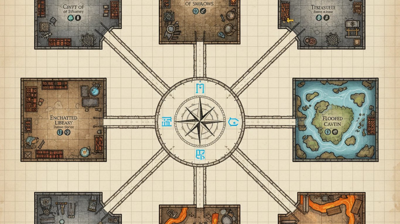 Generate detailed and immersive DnD maps with Kaze AI's intuitive generator. Perfect for both novice and seasoned dungeon masters looking to create unique adventures with ease.