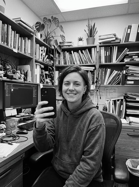 Apply a polished monochrome tr...