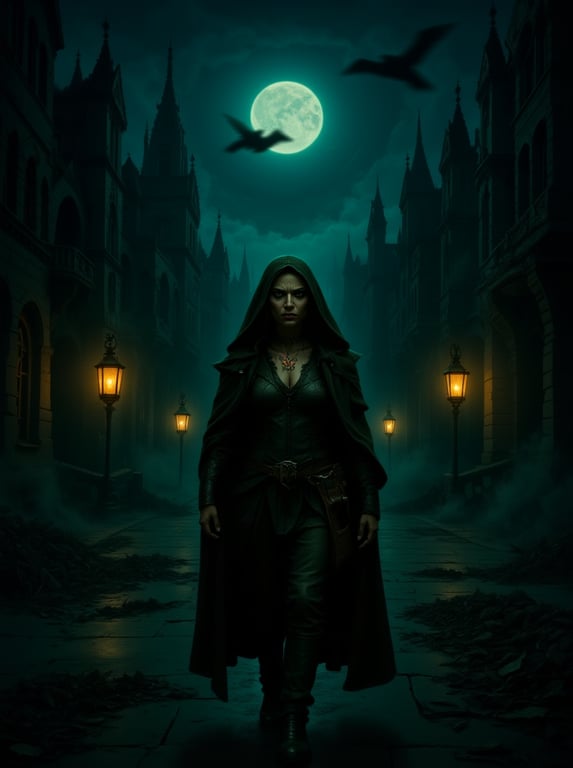 Convert this nighttime urban s...