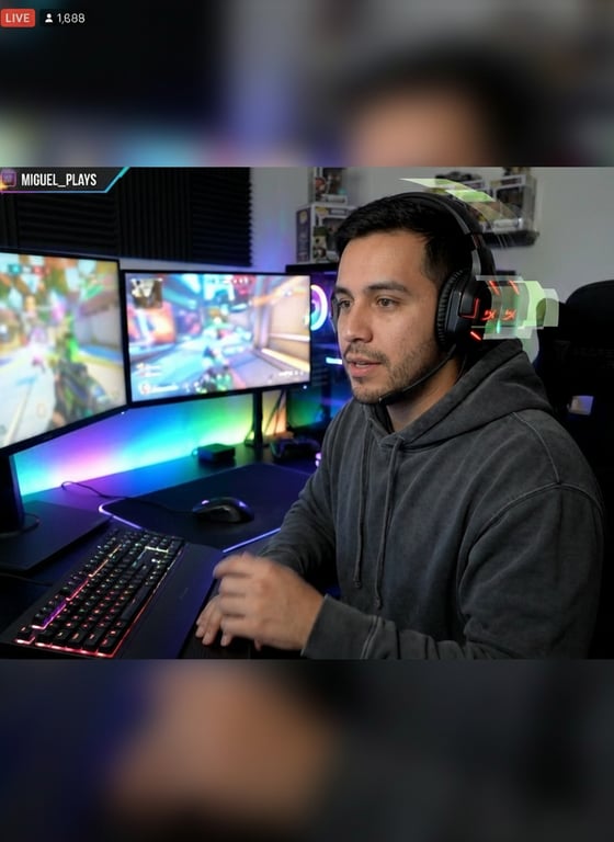 Retain the gaming desk setup, ...