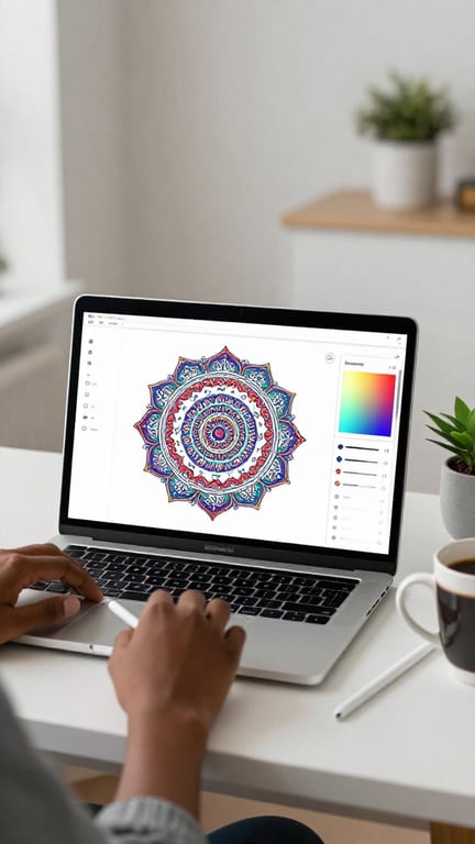 Create Intricate Mandalas Effo...