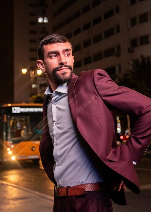 Vogue Cover filter before photo - neutral portrait before transformation