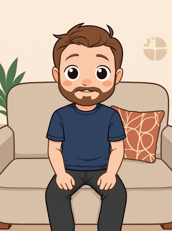 Reimagine the photo as a front...