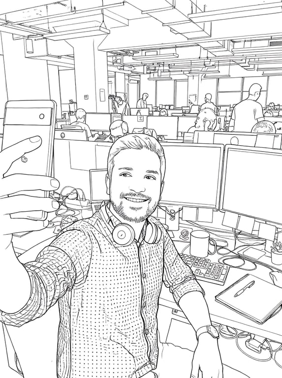 Convert the entire photo into ...