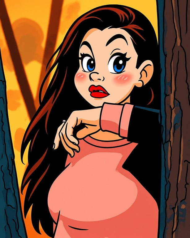 a complete cartoon character redraw in authentic Looney Tunes style, reconstructing the subject as a fully animated classic cartoon figure instead of modifying the original photo, emphasizing exaggerated facial performance, oversized mouth shapes, expressive eye acting, flexible cartoon anatomy, dramatic gestures, bold black outlines, smooth cel animation coloring, and high-energy slapstick motion typical of classic theatrical cartoons.