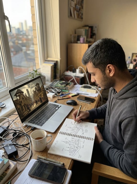 Transform the simple flat fant...