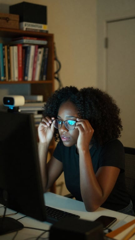 Transform this noisy webcam sn...