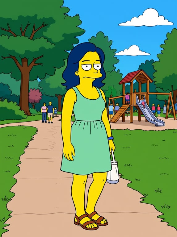 Convert this outdoor park snap...