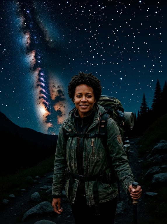 Turn this hiking portrait into...