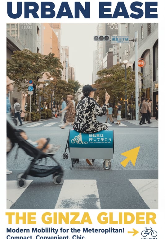 A product still life (e.g., a classic car, a furniture piece) rendered with the polished, commercial look of 1960s magazine advertisements, featuring bold typography and clean lines.