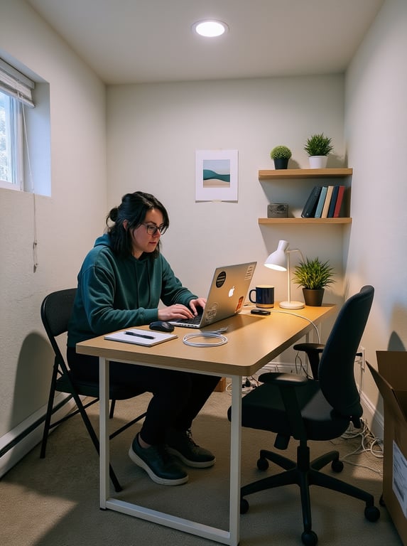 Transform this improvised home...