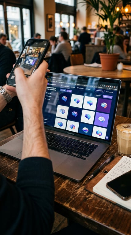 Replace the cluttered UI grid ...