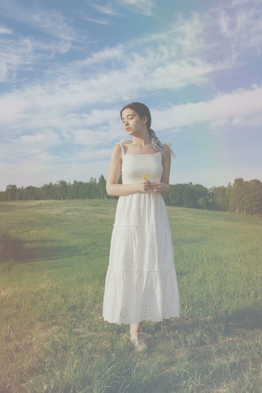 AI rainbow air filter after transformation - image enhanced with colorful prism reflection