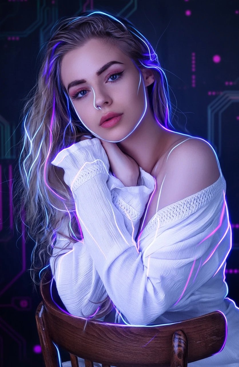 AI aesthetic filter after transformation - outdoor photo turned into aesthetic lifestyle imagery