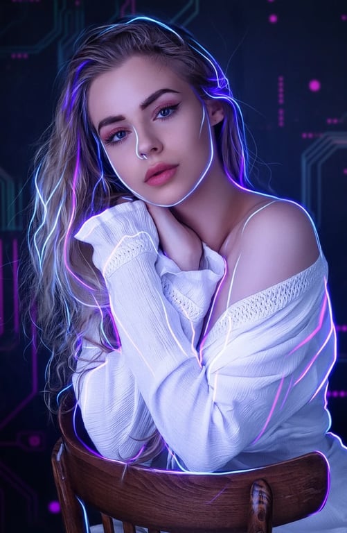 AI aesthetic filter after transformation - outdoor photo turned into aesthetic lifestyle imagery