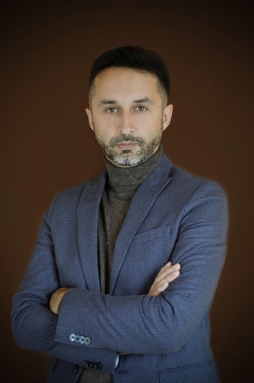 AI bald filter before photo - original hairstyle before virtual bald look