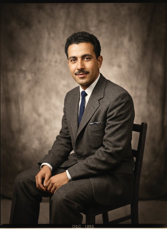 Convert this studio portrait i...