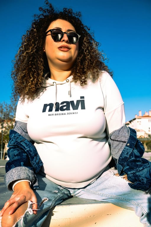 AI fat filter after transformation - image with virtual weight gain effect applied