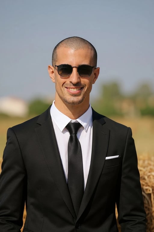 AI color changer after transformation - portrait with AI adjusted color palette