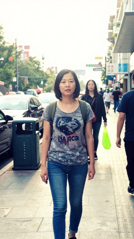 Transform this casual tourist ...