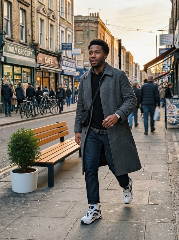 Replace the trash can and park...