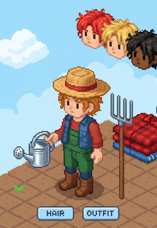 Effortlessly generate a personalized Stardew Valley character with kaze ai's intuitive tool. Customize every detail to reflect your style and preferences, bringing your in-game persona to life with ease.