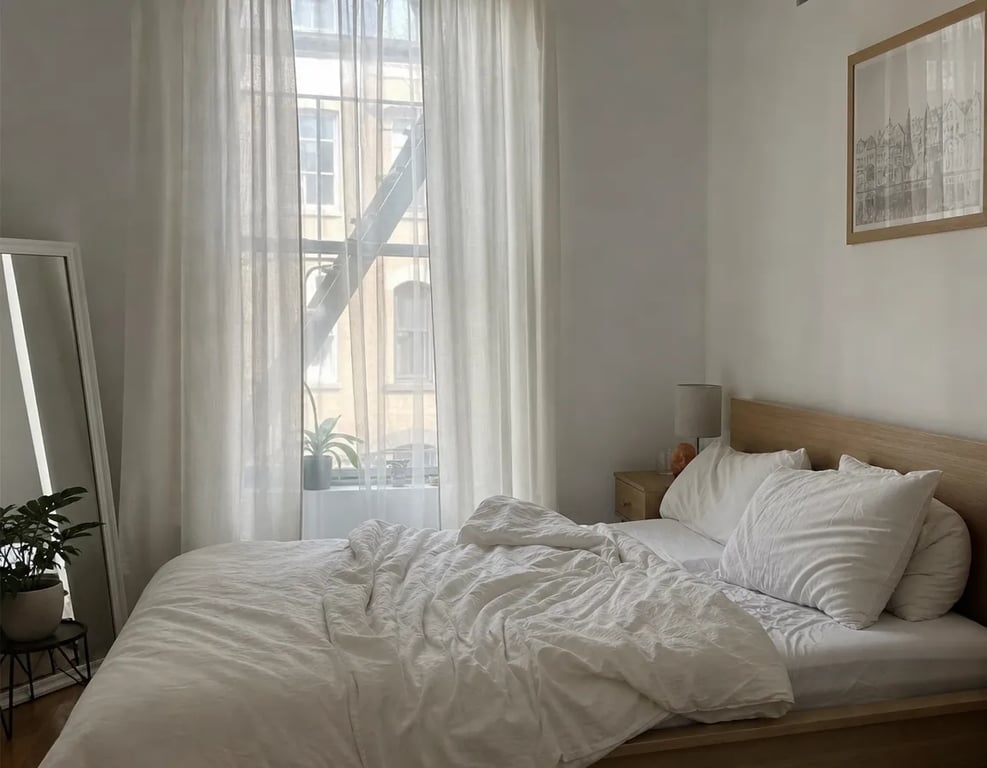 Apply a soft, dreamy pink filt...