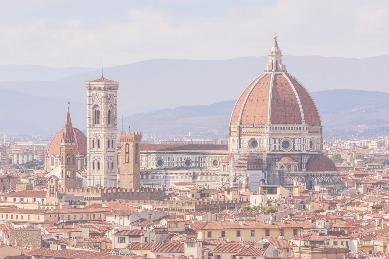 Image edited with a cotton candy sky featuring pastel pink and purple clouds for a fantasy look.