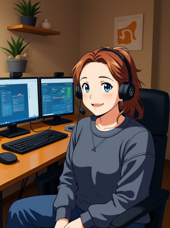 Transform this webcam snapshot...