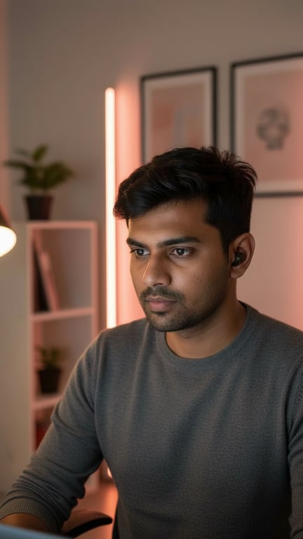 Transform this casual webcam s...