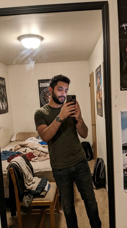 Transform the mirror selfie in...