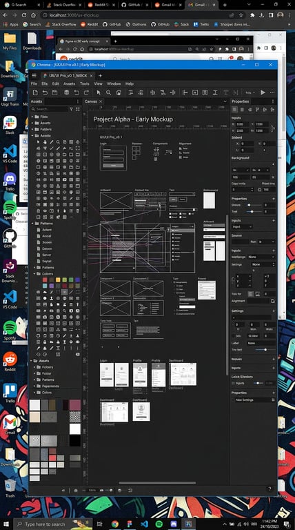 Upgrade this rough UI screensh...