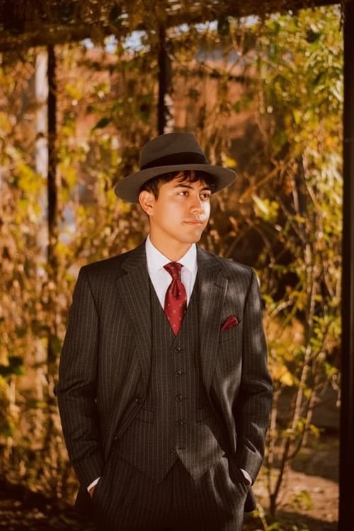 Fashion 20s Style filter after transformation - portrait wearing 1920s vintage menswear