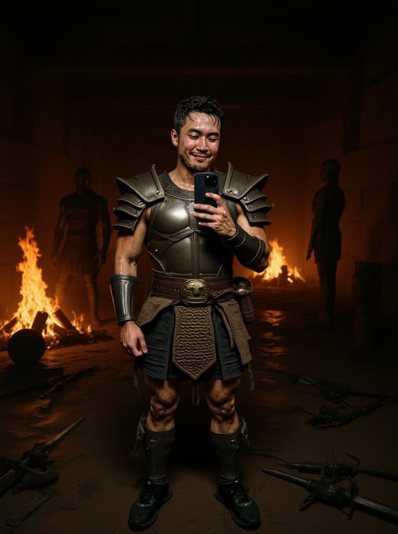 Turn this gym mirror selfie in...