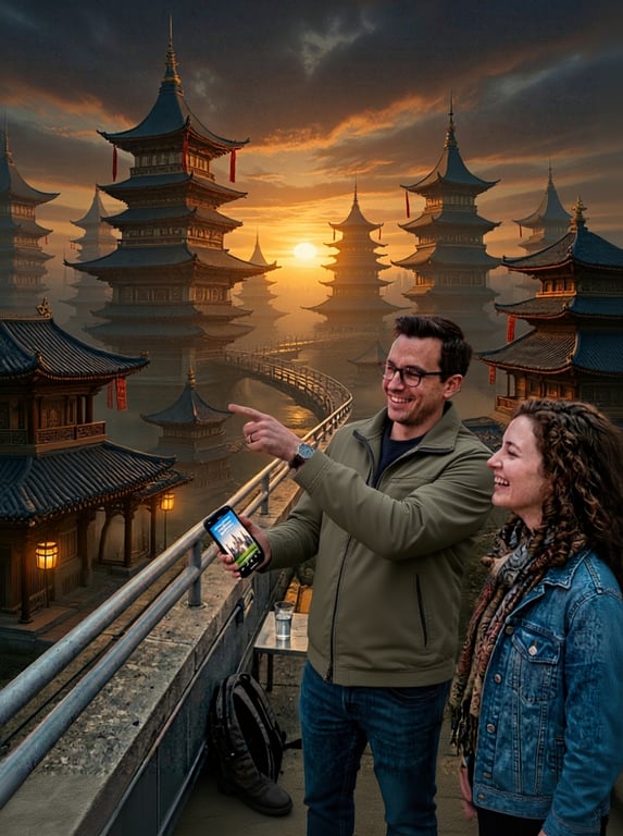 Transform the entire scene int...