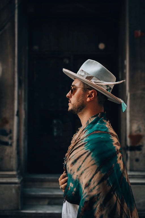 a portrait of a person transformed into a classic spider hero, wearing a red-and-blue spider suit with web patterns and chest emblem, full mask with expressive white eye lenses, dynamic upright pose, clean comic-style lighting, and a heroic confident mood