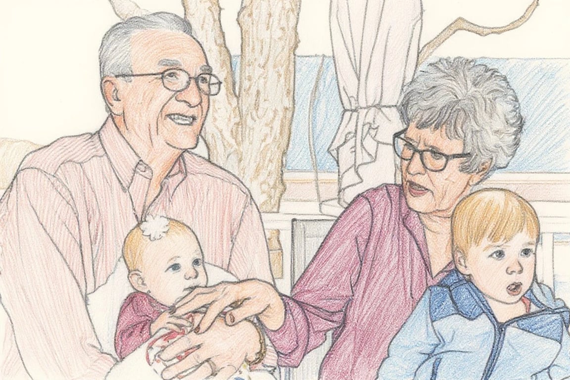 AI sketch filter after transformation - photo turned into realistic hand-drawn sketch