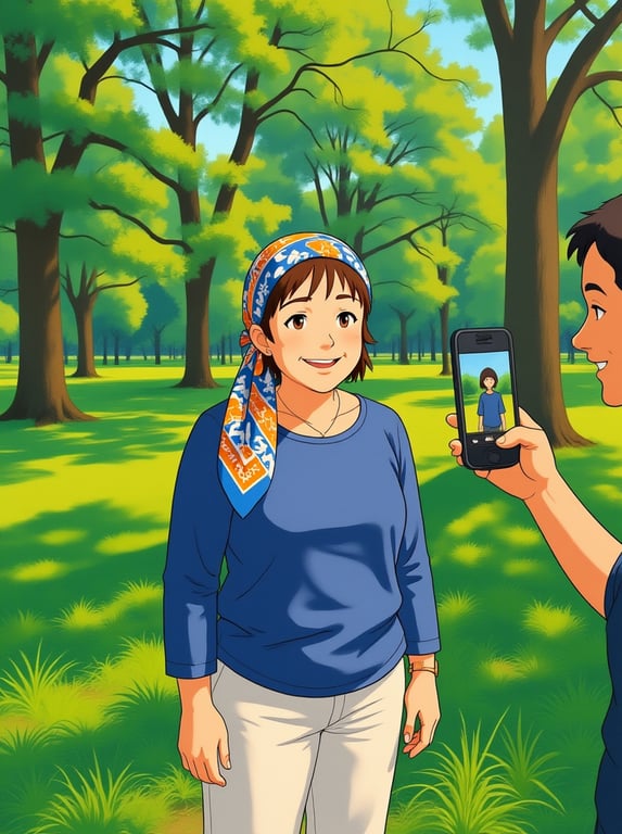 Transform this bright midday p...