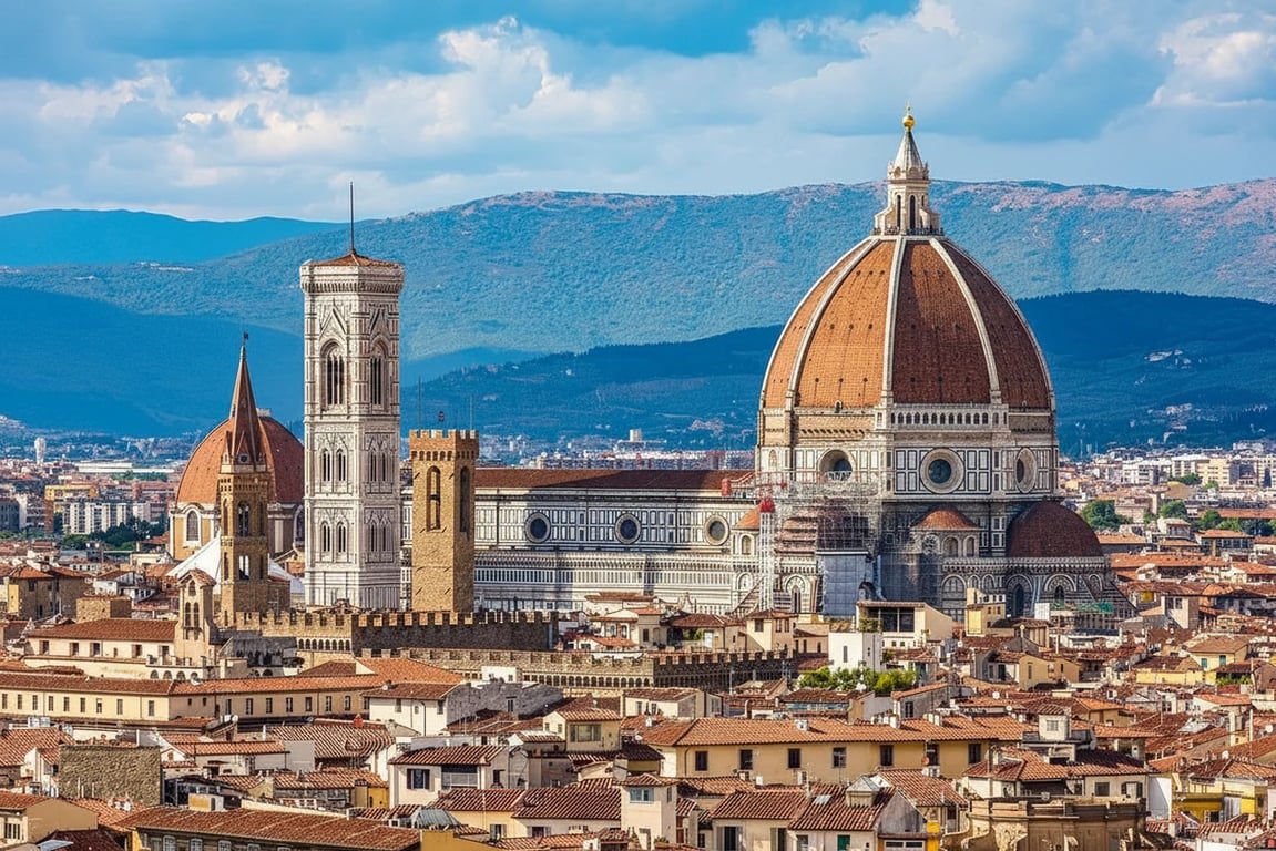 a portrait transformed with selective color correction, targeting and adjusting specific colors (e.g., enhancing blue eyes or green background)